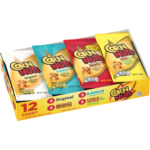 corn nuts 12-count package variety