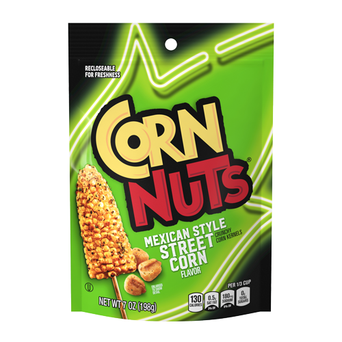 CORN NUTS Mexican Style Street Corn 7 oz bag.