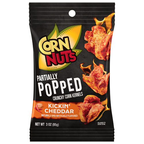 Partially Popped Kickin' Cheddar